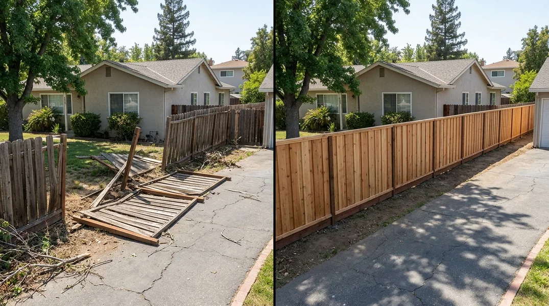 After the Storm: Reading Wind and Rain Damage on San Jose Fences