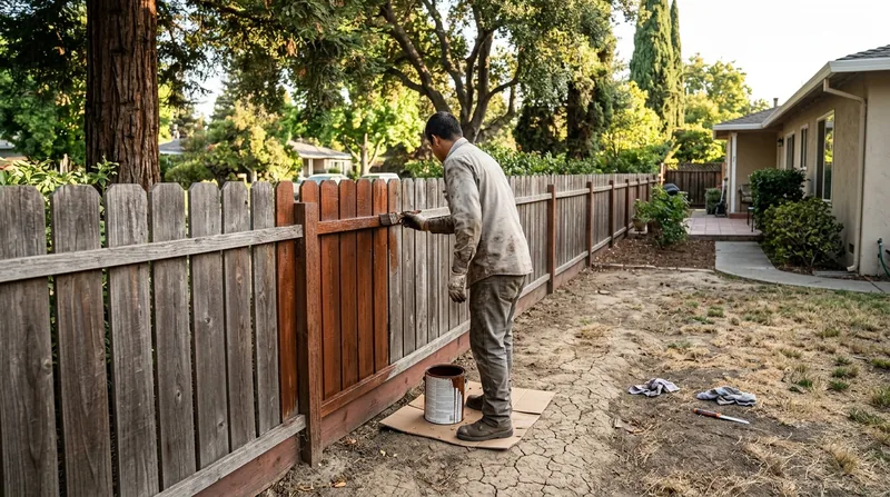Fence Staining & Restoration San Jose